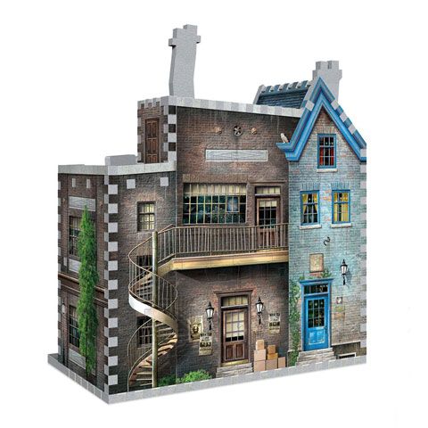 Boutiques Ollivander et Scribbulus - puzzle 3D Wrebbit - Harry Potter