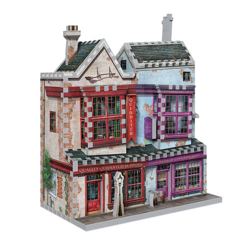 Boutiques Accessoires de Quidditch et Slug and Jiggers - puzzle 3D Wrebbit - Harry Potter Boutiques Accessoires de Quidditch et Slug and Jiggers - puzzle 3D Wrebbit - Harry Potter