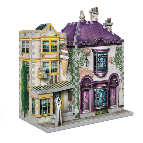 Boutiques Madame Guipure et Florean Fortescue - puzzle 3D Wrebbit - Harry Potter