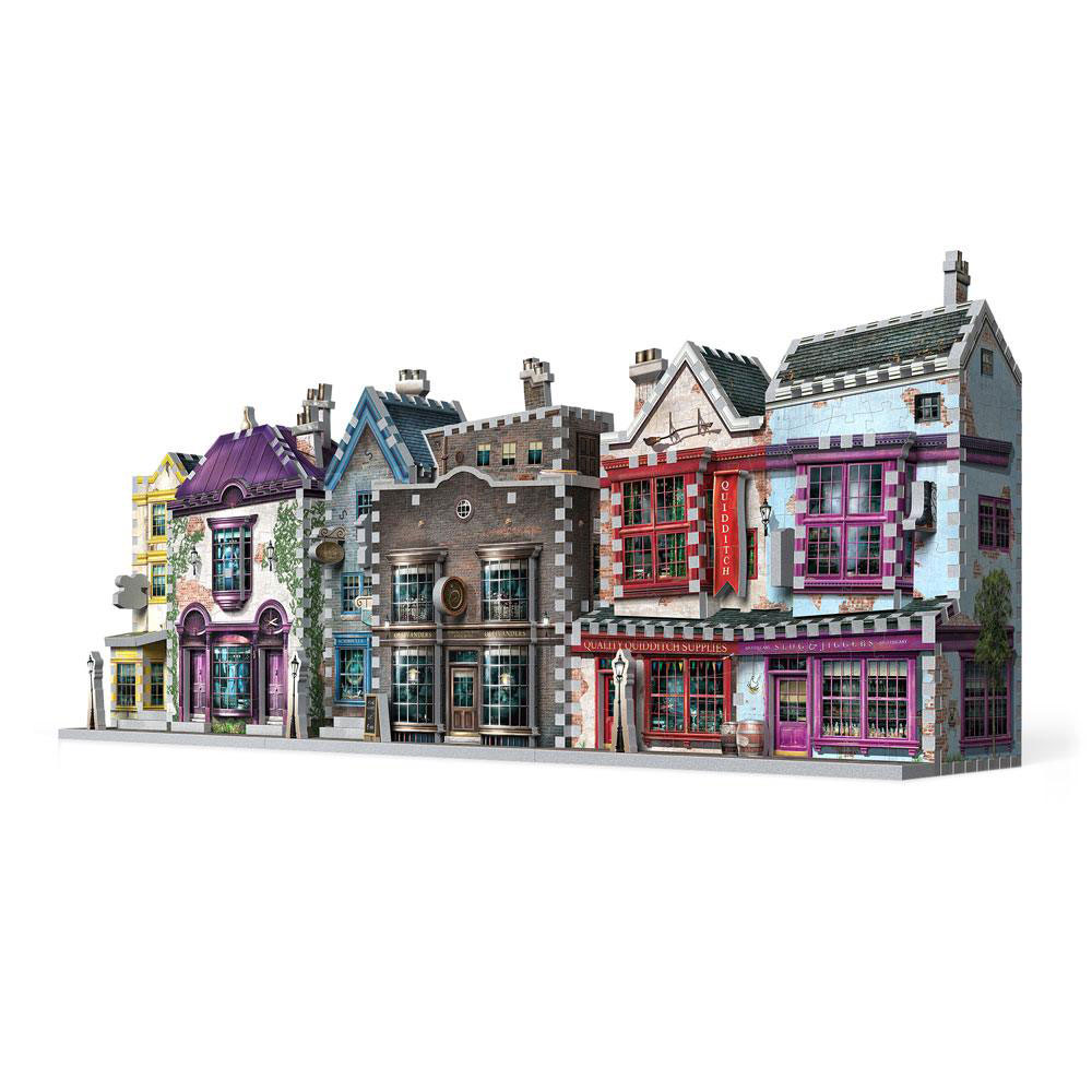 Boutiques Madame Guipure et Florean Fortescue - puzzle 3D Wrebbit - Harry Potter