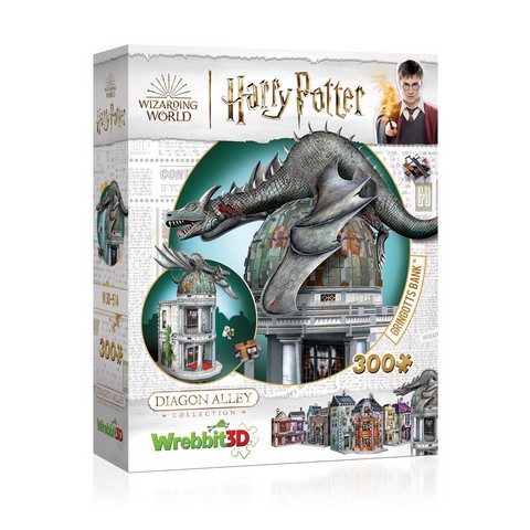 Banque de Gringotts - Puzzle 3D Wrebbit - Harry Potter Banque de Gringotts - Puzzle 3D Wrebbit - Harry Potter