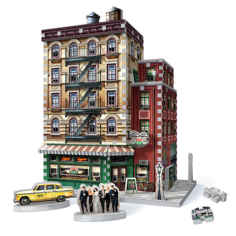 Central Perk - Friends - puzzle 3D Wrebbit