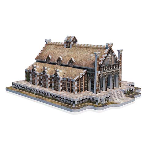 Château d’or Edoras - Le Seigneur des Anneaux - puzzle 3D Wrebbit