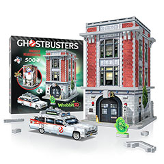 W3D1018-Ghostbusters HQ - puzzle 3D Wrebbit