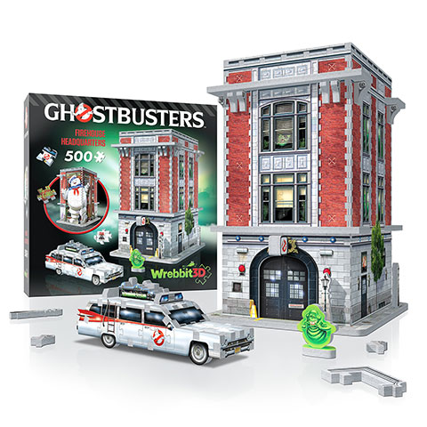 QG des Ghostbusters - puzzle 3D Wrebbit