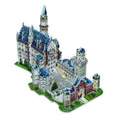 W3D2005-Château de Neuschwanstein - puzzle 3D Wrebbit