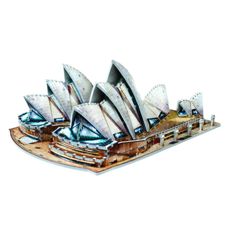 Opéra de Sydney - puzzle 3D Wrebbit