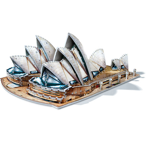 Opéra de Sydney - puzzle 3D Wrebbit