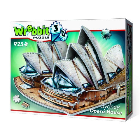 Opéra de Sydney - puzzle 3D Wrebbit