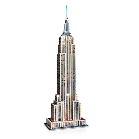 Empire State Building - puzzle 3D Wrebbit