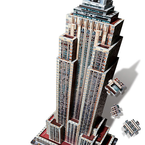 Empire State Building - puzzle 3D Wrebbit