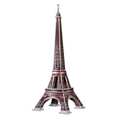 W3D2009-Tour Eiffel - puzzle 3D Wrebbit