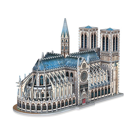 Cathédrale Notre-Dame de Paris - puzzle 3D Wrebbit