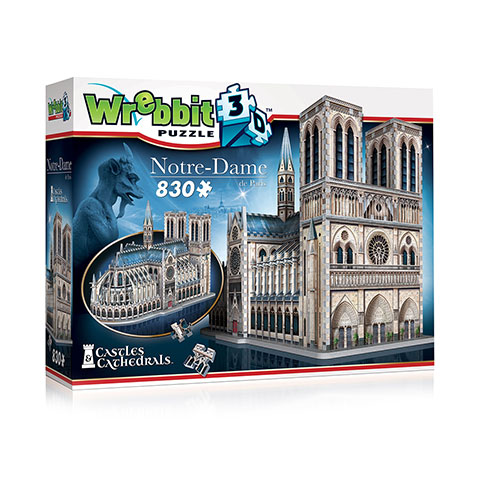 Cathédrale Notre-Dame de Paris - puzzle 3D Wrebbit