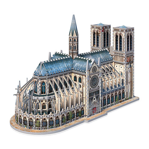 Assassin’s Creed Unity Notre-Dame de Paris - puzzle 3D Wrebbit